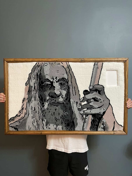 Framed Gandalf Rug