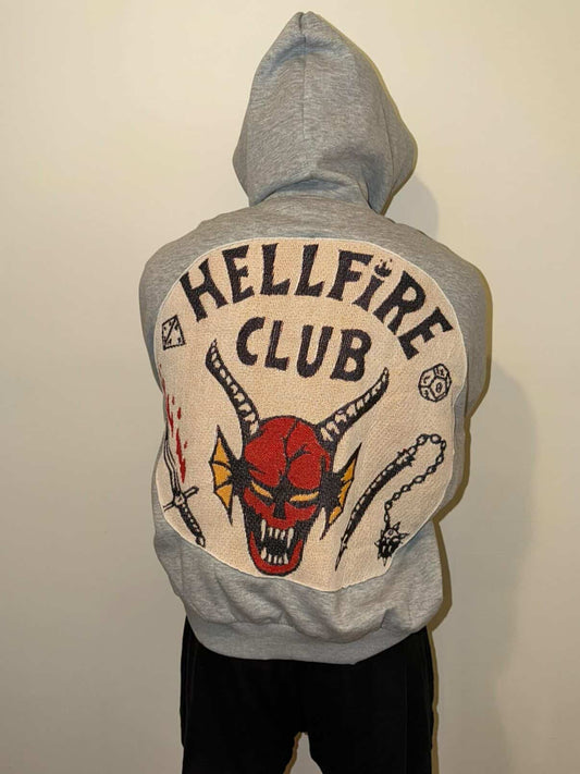 Oversized Hellfire Club Hoodie