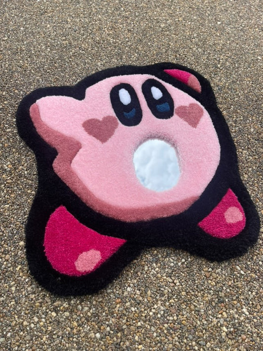 Kirby Mirror Hanging Rug (Hanging Hook included)