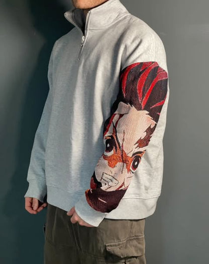 1/4 Zip Tanjiro