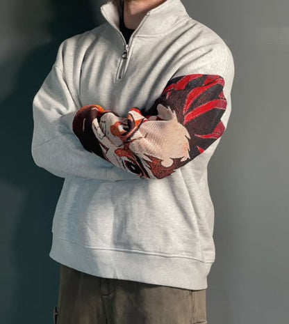 1/4 Zip Tanjiro