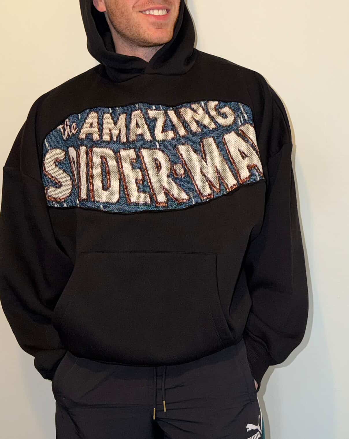 Oversized Spiderman Hoodie
